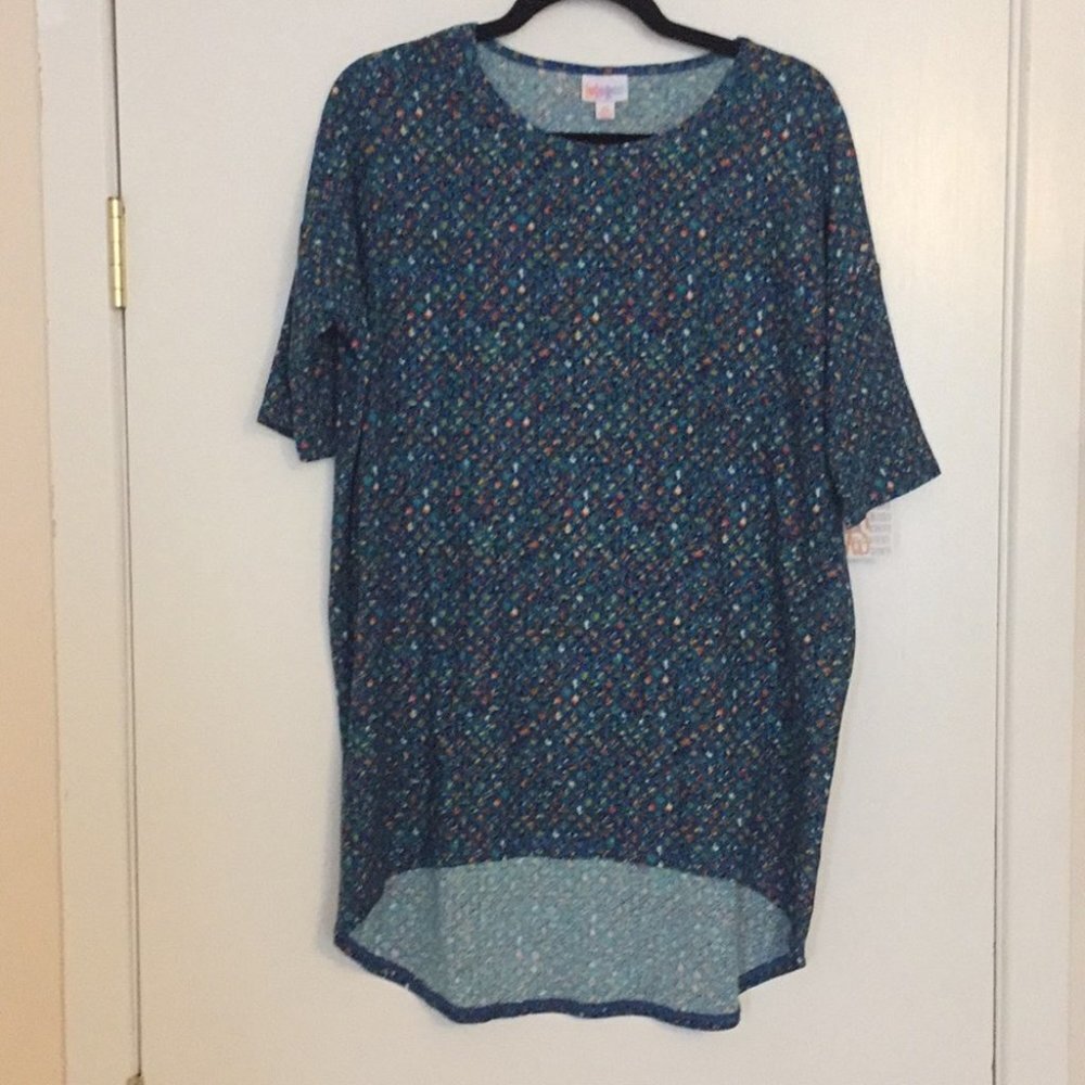XS LuLaRoe‎ Irma Top A06 1743
